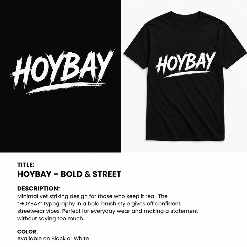 HOYBAY Signature Men's T-Shirt